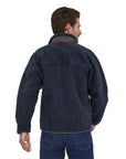 Patagonia Men's Classic Retro-X Fleece Jacket (New Navy w/Wax Red)