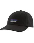 Patagonia P-6 Label Trad Cap (Black)