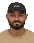 Patagonia P-6 Label Trad Cap (Black)