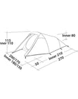 Easy Camp Energy 300 Tent - Sizes