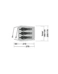 Easy Camp Energy 300 Tent - Measurements