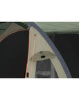 Easy Camp Galaxy 400 Tent - 4 Man Tunnel Tent 2023 (Rustic Green) Corner