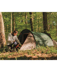 Easy Camp Energy 200 Tent - 2 Man Tent (Rustic Green) person used