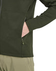 Montane Men's Protium Hooded Fleece Jacket (Oak Green)