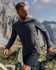 Montane Men's Dart Lite Long Sleeve T-Shirt (Slate)