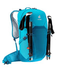 Deuter SpeedLite 25L walking poles