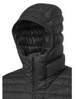 Rab Men's Microlight Alpine Recycled Down Jacket hood up
