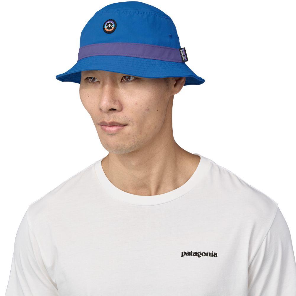 Patagonia Wavefarer Bucket Hat (Fitz Roy Icon/Bayou Blue