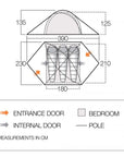 Vango HALO 300 – 3 Men Tent
