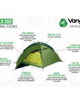 Vango HALO 300 – 3 Men Tent