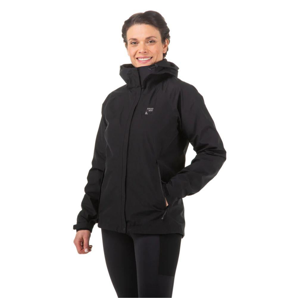 Sprayway Women’s Fionn Jacket (Black) pose