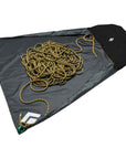 Black Diamond Super Chute Rope Bag flat out