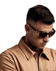 Sinner Paraiso Sintec Sunglasses looking down