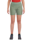 Montane Women's Tucana Lite Shorts (Eucalyptus) model