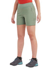 Montane Women's Tucana Lite Shorts (Eucalyptus) angle