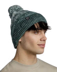 Buff Knitted & Polar Beanie