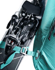 Deuter Women’s Freerider 28 Sl Ski Tour Backpack close up ski