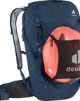 Deuter Freerider Lite 20 Ski Tour Backpack (Marine) helmet