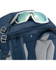 Deuter Freerider Lite 20 Ski Tour Backpack (Marine) peeking