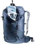 Deuter Freerider Pro 34+ Ski Tour Backpack (Ink/Marine)