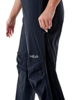 Rab Women’s Downpour Plus 2.0 Waterproof Pants side leg