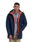 Berghaus Men's Breccan Parka Waterproof Insulated Jacket (Dark Blue)