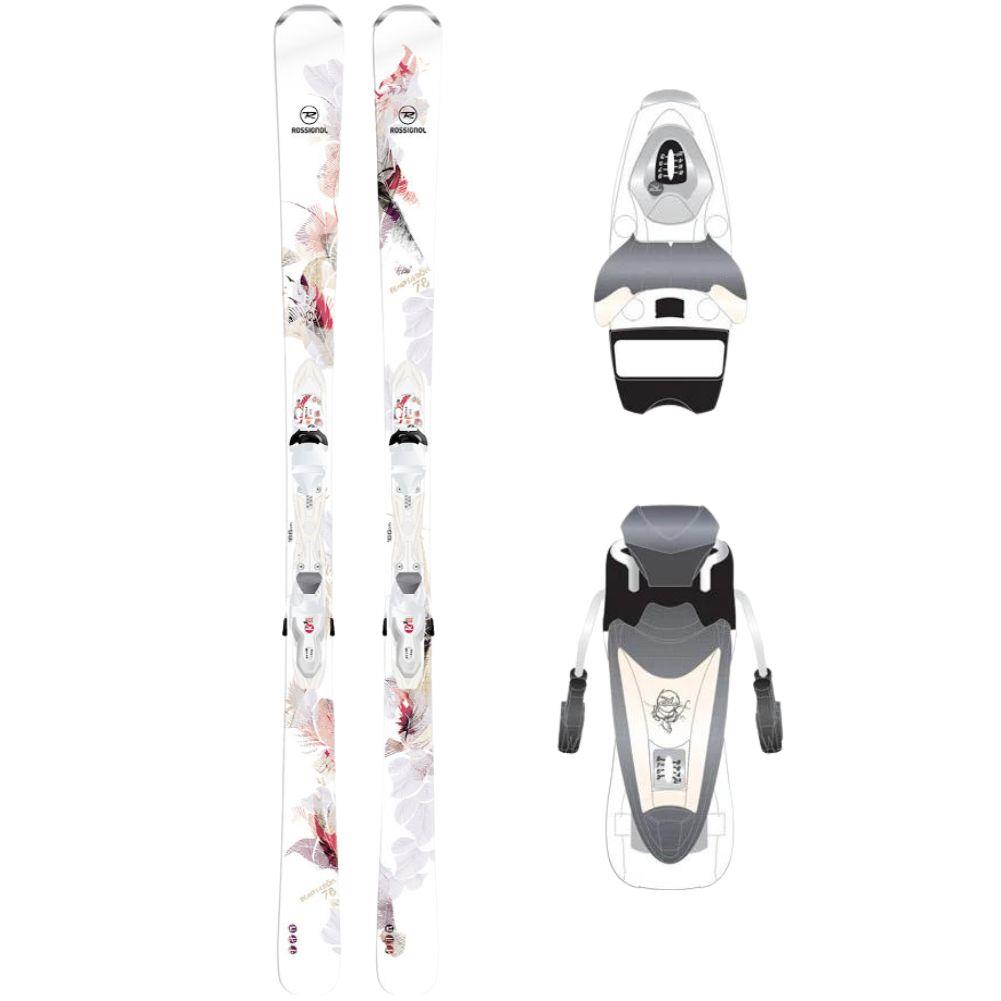 Rossignol Women's Temptation 78 Ski & Saphir Zip 90S Bindings