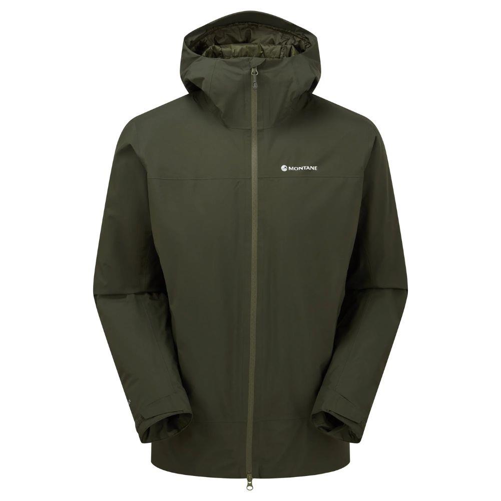 Montane Men's Duality Lite Goretex Waterproof Jacket (Oak-Green