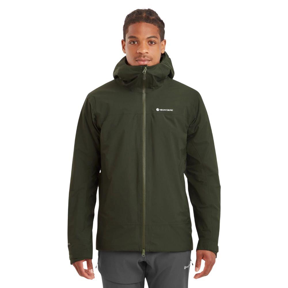 Montane Men's Duality Lite Goretex Waterproof Jacket (Oak-Green