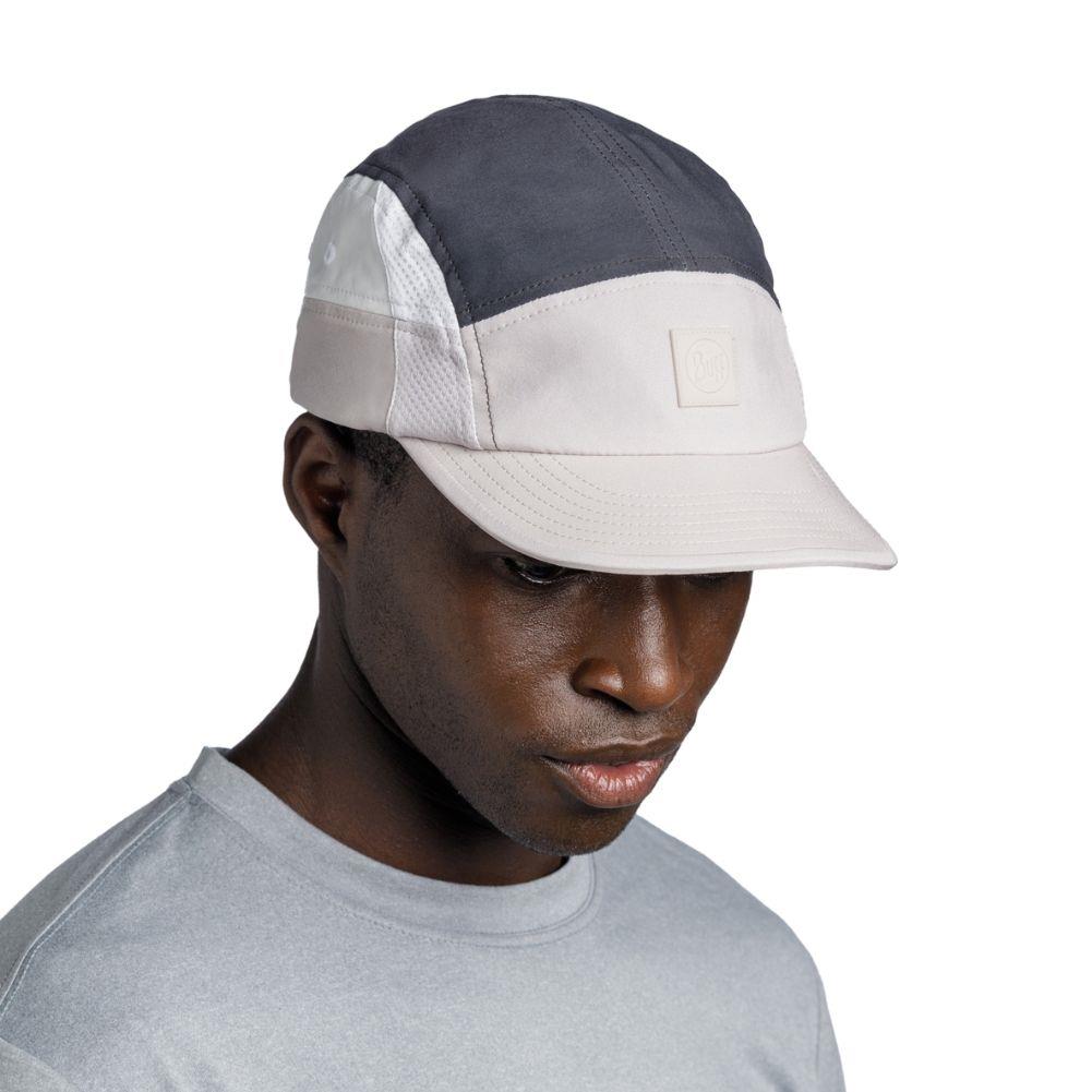 Buff 5 Panel Go Cap (Domus Grey) angle