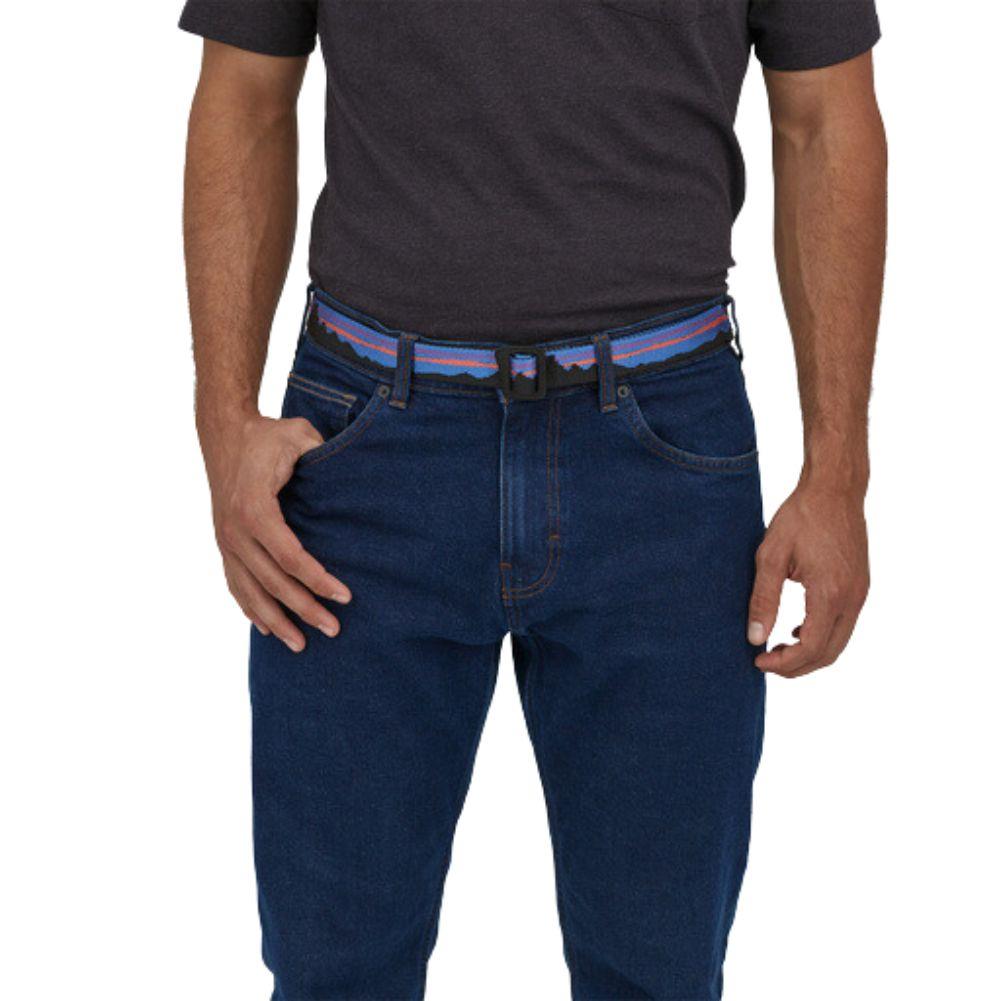 Patagonia Friction Belt (Fitz Roy Belt: Black)