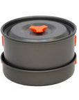 Vango Hard Anodised 4 Person Cook Kit stacked