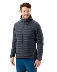 Rab Men's Cirrus Flex 2.0 Insulated Hoody Jacket (Steel) model