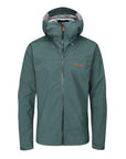 Rab Men's Downpour Plus 2.0 Waterproof Jacket (Pine)