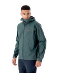 Rab Men's Downpour Plus 2.0 Waterproof Jacket (Pine)