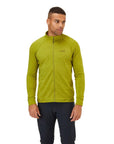 Rab Men's Nexus Full-Zip Stretch Fleece (Aspen Green)