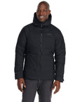 Rab Men's Valiance Waterproof Down Jacket (Black) front