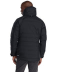 Rab Men's Valiance Waterproof Down Jacket (Black) back angl