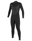 O'Neill Women's Epic 5/4 Back Full Zip Wetsuit (Black)