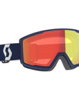 Scott Factor Pro Snow Sports Goggle - Retro blue / Enhancer red chrome