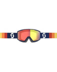 Scott Factor Pro Snow Sports Goggle - Retro blue / Enhancer red chrome