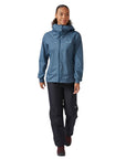 RAB Women's Downpour Plus 2.0 Waterproof Jacket (Orion Blue)