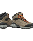 Scarpa Men's Moraine Mid Pro Gtx Hiking Mid Boots (Fossil Brown) Back View