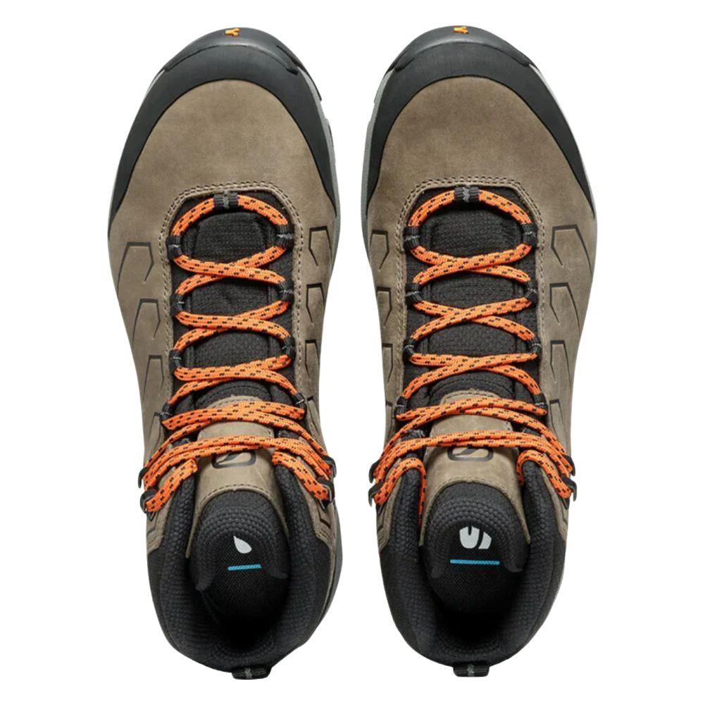 Scarpa Men's Moraine Mid Pro Gtx Hiking Mid Boots (Fossil Brown) Top View