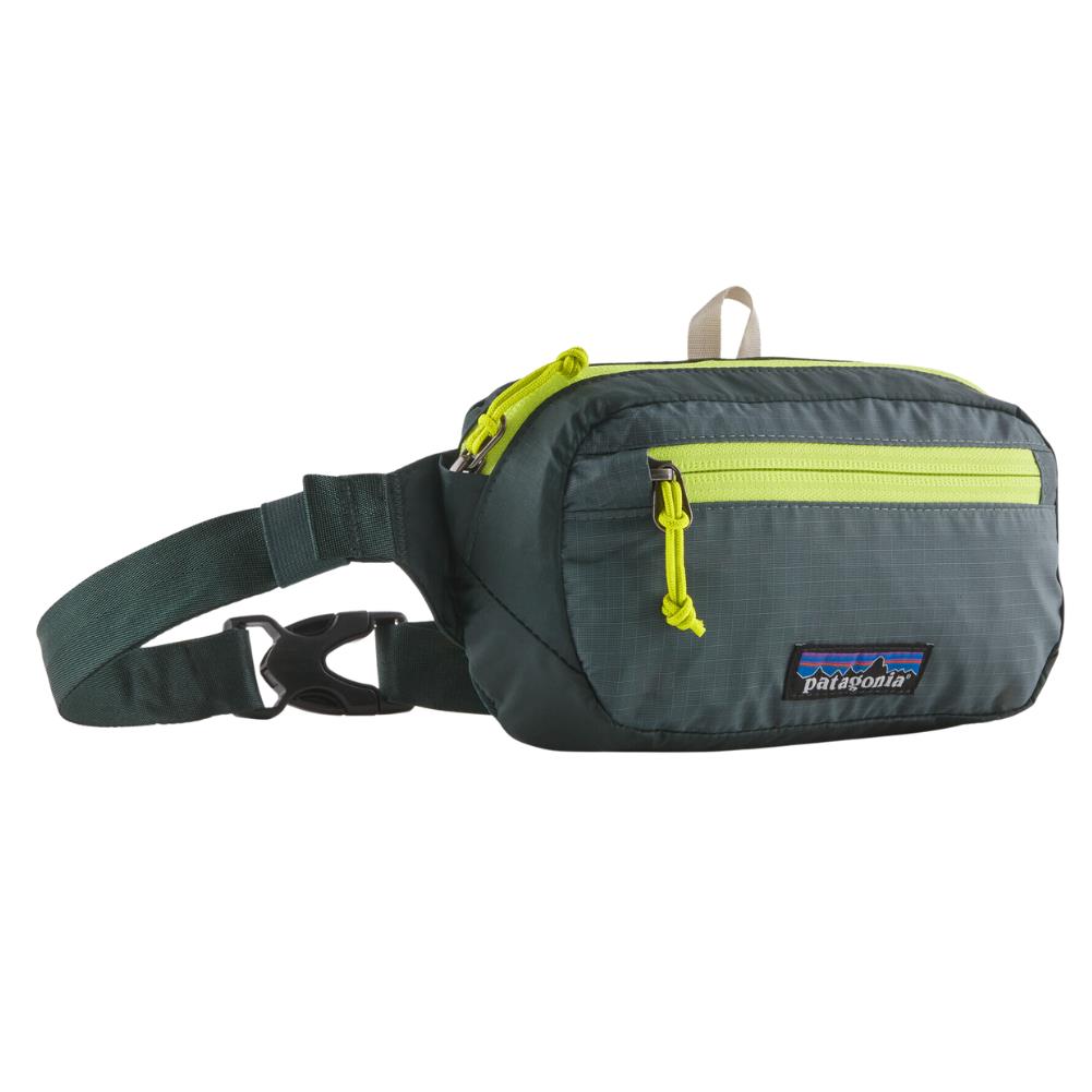 Patagonia Ultralight Black Hole Mini Hip Pack 1L Nouveau Green Summits Outdoor