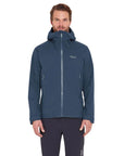 Rab Men's Downpour Light Waterproof Jacket (Tempest Blue)