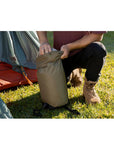 Sea To Summits Lightweight Compression Sack - 20L (Olive Green) packing