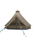 Easy Camp Moonlight Bell Tipi - 7 Man Tent closed doors