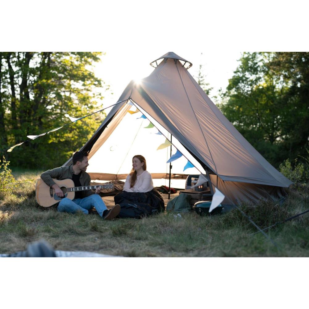 Easy Camp Moonlight Bell Tipi - 7 Man  - Outside Pitched