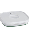 Outwell Collaps Bucket Square w/lid (Shadow Green) flat